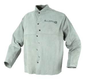 Elliotts Chrome Leather Welders Jacket 5X Large ACSJ711XXXXXL