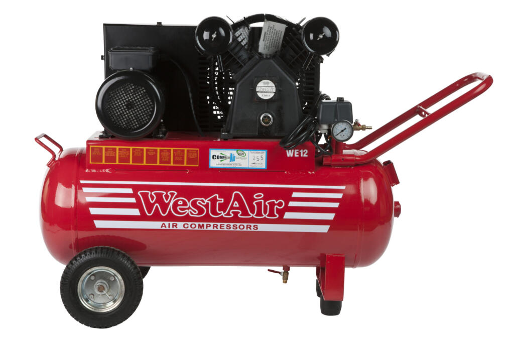 Westair Single Phase WE12/70 1.65KW Air Compressor 12CFM 70L – Heavy Duty - Image 2